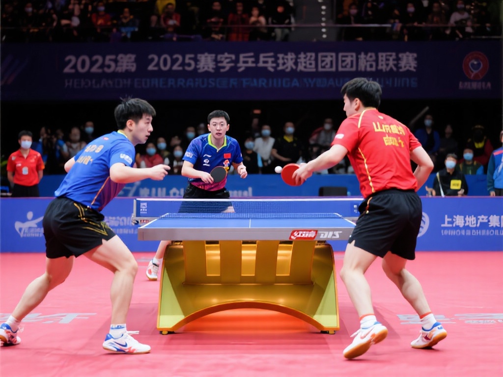 2025乒超男团:山东魏桥大胜上海地产集团3-1
